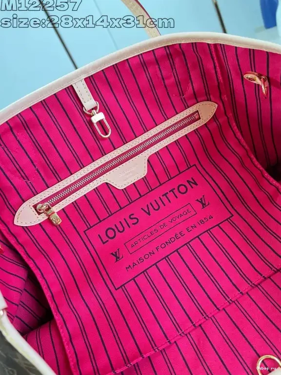 Louis Neverfull Out Inside Bandoulière Vuitton MM-31*28*14cm 0502